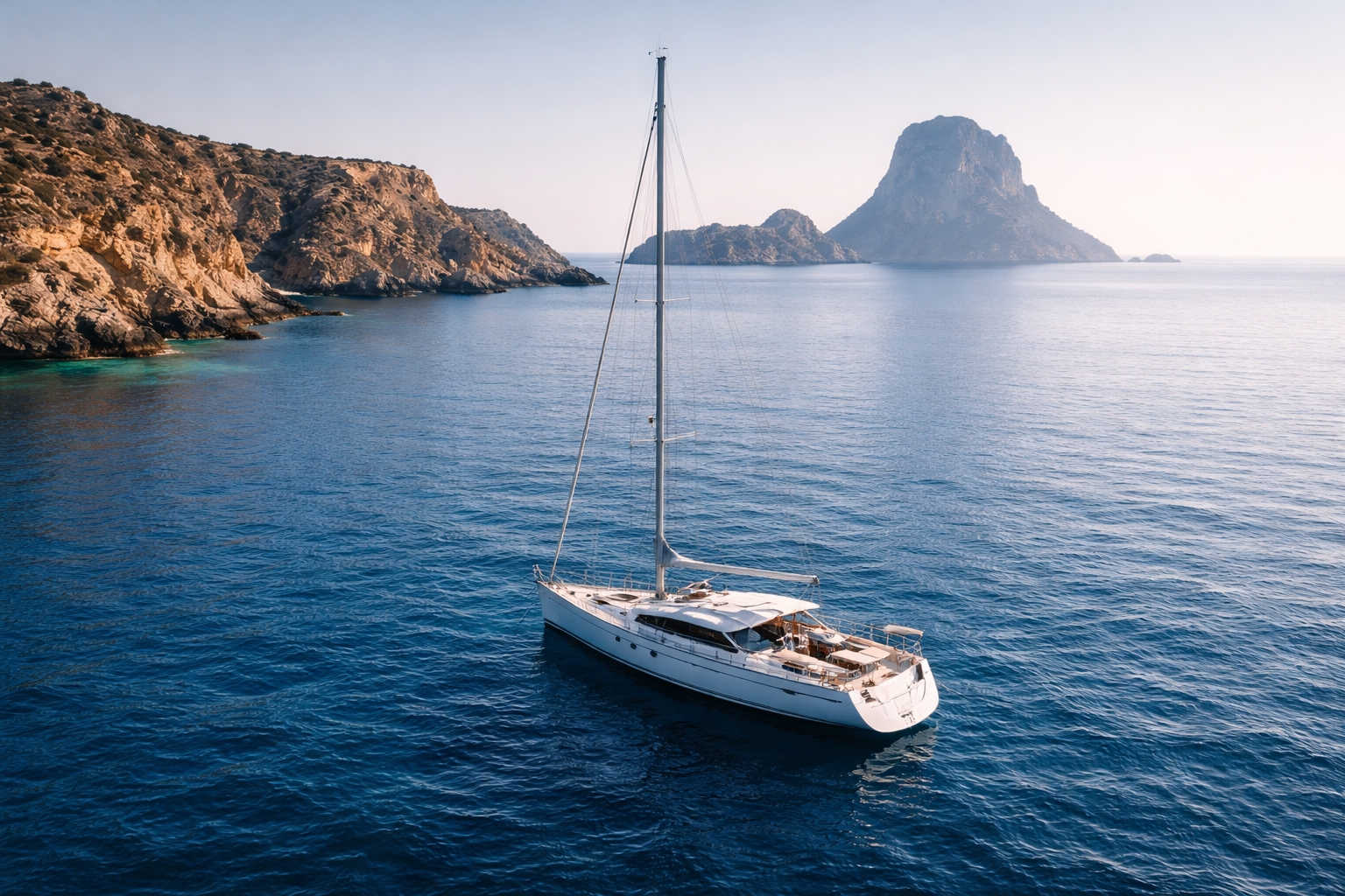 Ruta en barco por la costa oeste de Ibiza