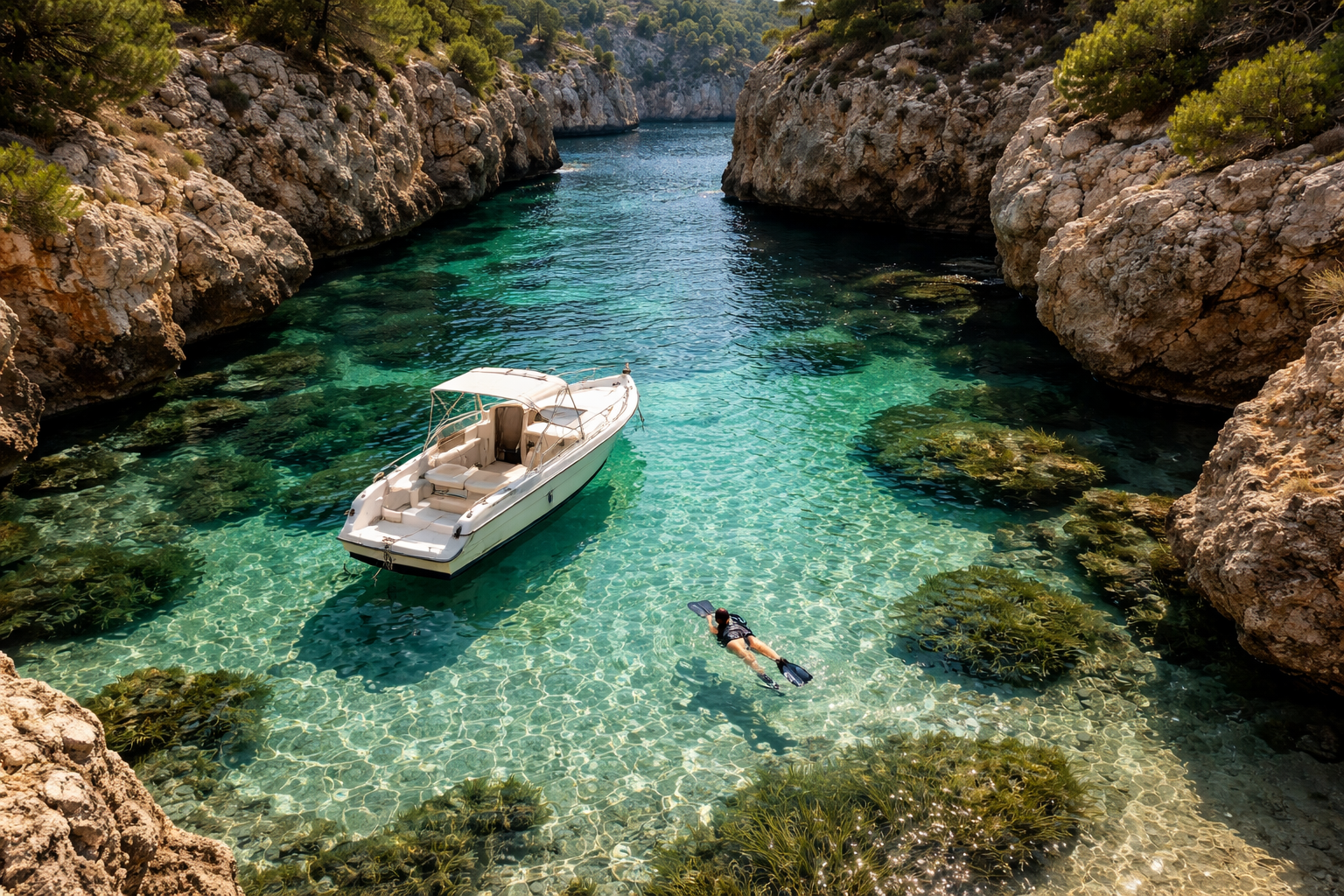 Calas cercanas desde Santa Eulalia
