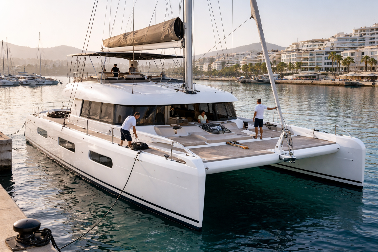 Catamaranes disponibles desde Sant Antoni