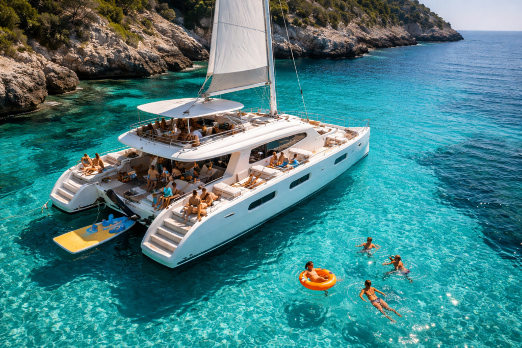 Despedida de soltero/a en barco en Ibiza: cómo organizarla